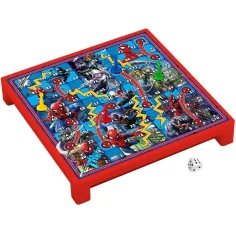 Luna: Spider-Man 2 v 1 Štyri v rade a Hady a rebríky spoločenská hra obrázok 2