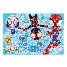 Luna: Spidey 2 v 1 60-dielne puzzle a figúrka Spideyho obrázok 2