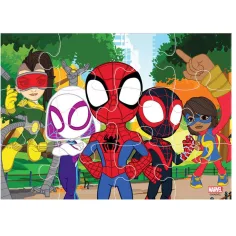Luna: Spidey 4 v 1 12-15-20-24 dielikové puzzle obrázok 5
