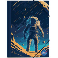 Luna: gumičková mapa s motívom astronauta NASA, 25 × 35 cm