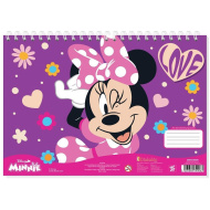 Luna: skicár s motívom Minnie v dvoch variantoch, 1 ks