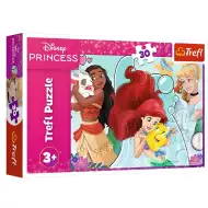 Magický svet Disney princezien 30-dielne puzzle – Trefl