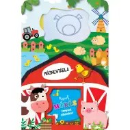 Magnetická tabuľa - Kresli veselé farmárske zvieratá