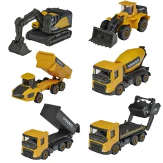 Majorette: Stavebné stroje Volvo v rôznych prevedeniach 1 ks - Simba Toys obrázok 2