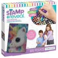 Make It Real: Bodkovacia pečiatka s nálepkami - Jednorožec