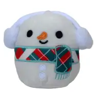 Mäkký snehuliak plyšový prívesok na kľúče 12 cm