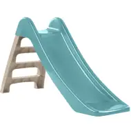 Malá šmykľavka v aqua modrej farbe, 120 cm