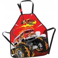 Maľarská zástera s motívom Hot Wheels