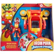 Marvel: Iron Man 2 v 1 Mech Iron Man auto a figúrkový set - Hasbro