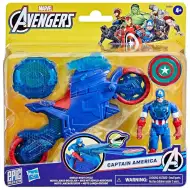 Marvel: Kapitán Amerika s motorkou a vystreľovačom štítu - Hasbro
