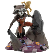 Marvel Mordály a Groot 8 cm figúrka s podstavcom - Bullyland