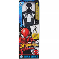 Marvel Pomstitelia: Séria Titan Spider-Man v čiernom obleku, figúrka 30 cm - Hasbro