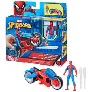 Marvel: Spider-Man - Web Blast Cycle Spider-Man s motorkou a figúrkou - Hasbro