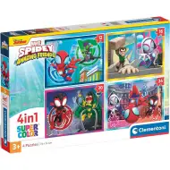 Marvel Spidey 4 v 1 Supercolor puzzle - Clementoni