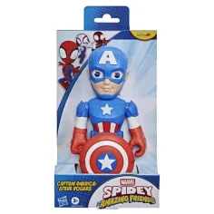 Marvel Spidey a jeho úžasní priatelia Kapitán Amerika Supersized figúrka - Hasbro
