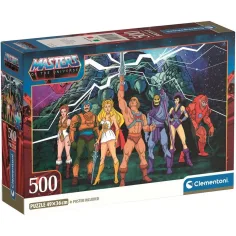Masters of the Universe: Ochráncovia vesmíru 500-dielne kompaktné puzzle - Clementoni