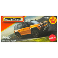 Matchbox: 2025 Jeep Recon žlté autíčko v papierovej krabičke 1/64 – Mattel