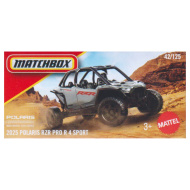 Matchbox 2025 Polaris RZR Pro R 4 Sport šedé autíčko 1/64 – Mattel