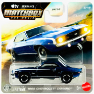 Matchbox A Film: 1969 Chevrolet Camaro autíčko 1/64 - Mattel
