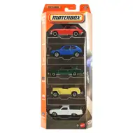 Matchbox: Classic Cruisers 5-dielna sada malých autíčok v mierke 1:64 - Mattel