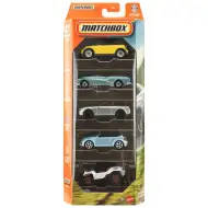 Matchbox: Convertible Dreams, sada 5 kusov malých áut v mierke 1:64 - Mattel