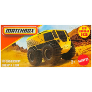 Matchbox: SHERP N 1200 žlté autíčko v papierovej krabičke 1/64 – Mattel