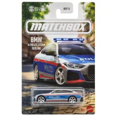 Matchbox ikonické policajné autíčko BMW i4 1/64 – Mattel