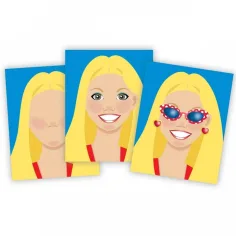 Melissa & Doug: Vytvor tvár nálepková kreatívna sada obrázok 3
