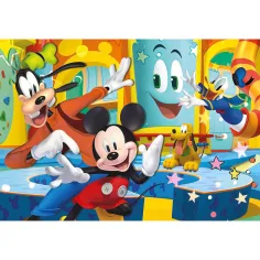 Mickey Mouse a priatelia 60 ks maxi supercolor puzzle - Clementoni obrázok 2