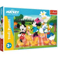 Mickey Mouse a priatelia: Piknik 24-dielne Maxi puzzle - Trefl