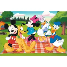 Mickey Mouse a priatelia: Piknik 24-dielne Maxi puzzle - Trefl obrázok 2