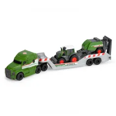 Mikro prepravný kamión s traktorom Fendt a lisom na balíky - Dickie Toys obrázok 3