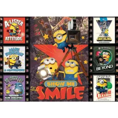 Mimoňovia 3 zábery z filmu 1000-dielne puzzle - Trefl obrázok 2