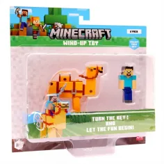 Minecraft 3D figúrka s naťahovacím zvieratkom, 2. séria, v rôznych prevedeniach, 1 ks