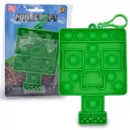 Minecraft Bubblers Mini Pop-it prekvapenie prívesok na kľúče 1ks
