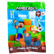 Minecraft prekvapenie — figúrka na kľúče, rôzne druhy - 1 ks
