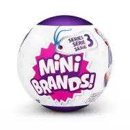 Mini Brands: Mini svetové značky 5 kusový prekvapenie balíček 3. séria