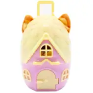 Mini roztomilé psíky v domčeku v rôznych variantoch