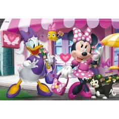 Minnie myška 2 v 1 108-dielne puzzle a omaľovánka 50x35 cm - Lisciani obrázok 2