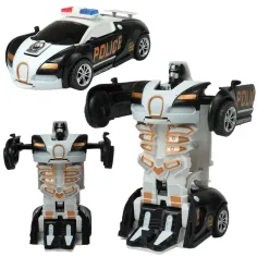 Model auta: Transformovateľný Bugatti Veyron s kolesami na pružinách v rôznych variantoch, 13 cm, 1 ks obrázok 2