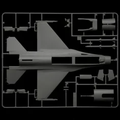Italeri 1/48 F-16C Fighting Falcon stíhačka model obrázok 7