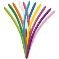 Modelovateľné farebné balóniky – sada 15 ks