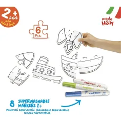 Baby moja prvá sada vyfarbovacích puzzle - Carioca obrázok 2