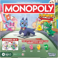 Monopoly Junior spoločenská hra so zvieracími figúrkami - Hasbro