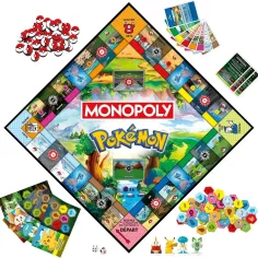 Monopoly Pokémon spoločenská hra - Hasbro obrázok 2