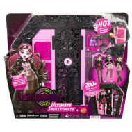 Monster High – Strašidelne štýlový šatník s bábikou Draculaura – Mattel