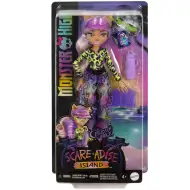 Monster High: Scare-adise Island – bábika Clawdeen Wolf s doplnkami - Mattel