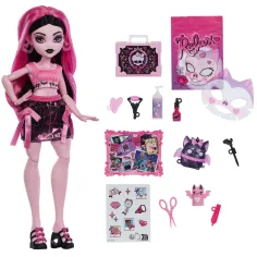 Monster High Starostlivosť o príšery bábika Draculaura s doplnkami - Mattel obrázok 3