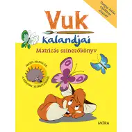 Móra: Dargay Attila a Fekete István - Vukove dobrodružstvá - omaľovánka s nálepkami