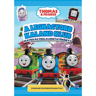 Móra: Thomas &amp; Friends - Pracovný zošit s nálepkami Najväčšieho klubu dobrodružstiev